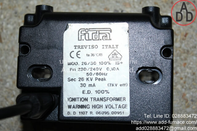 fida treviso italy mod 26/30 ignition transformer (9)